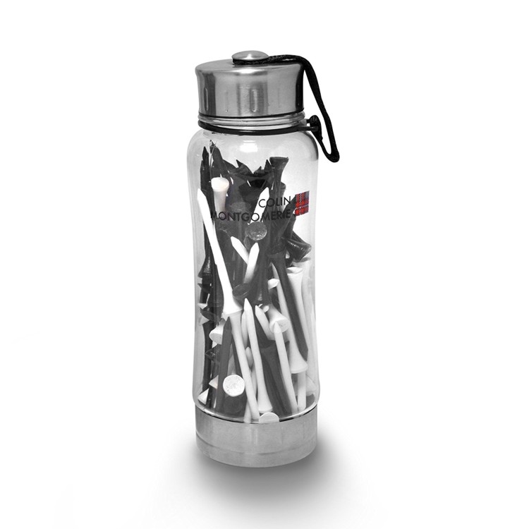 Water Bottle & Tees Set - Colin Montgomerie