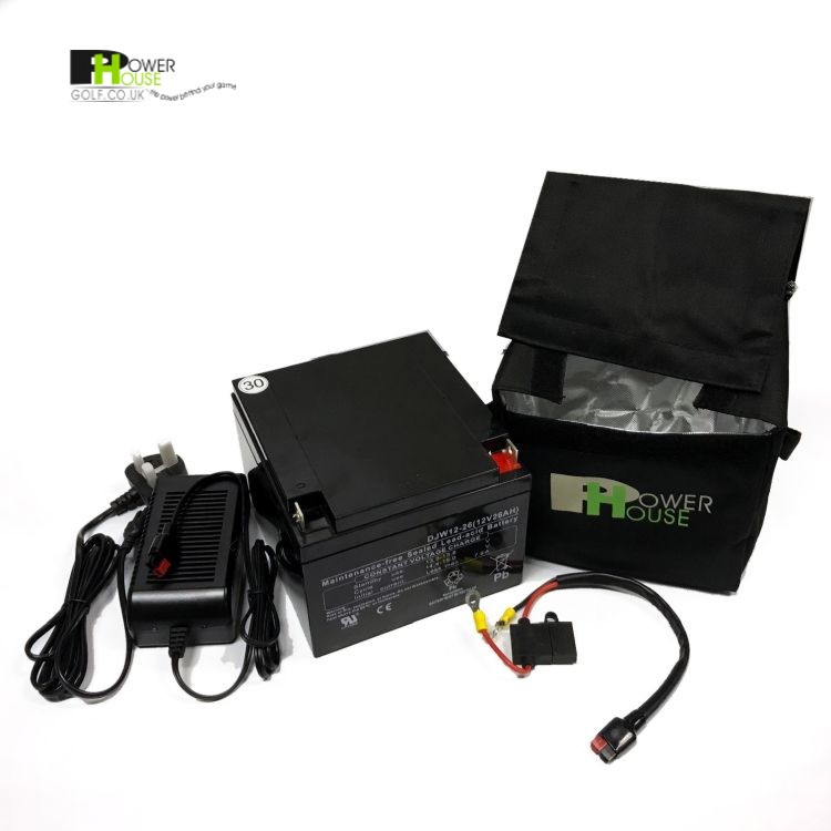 Battery - 12v 26Ah AGM Powerhouse Combo Deal