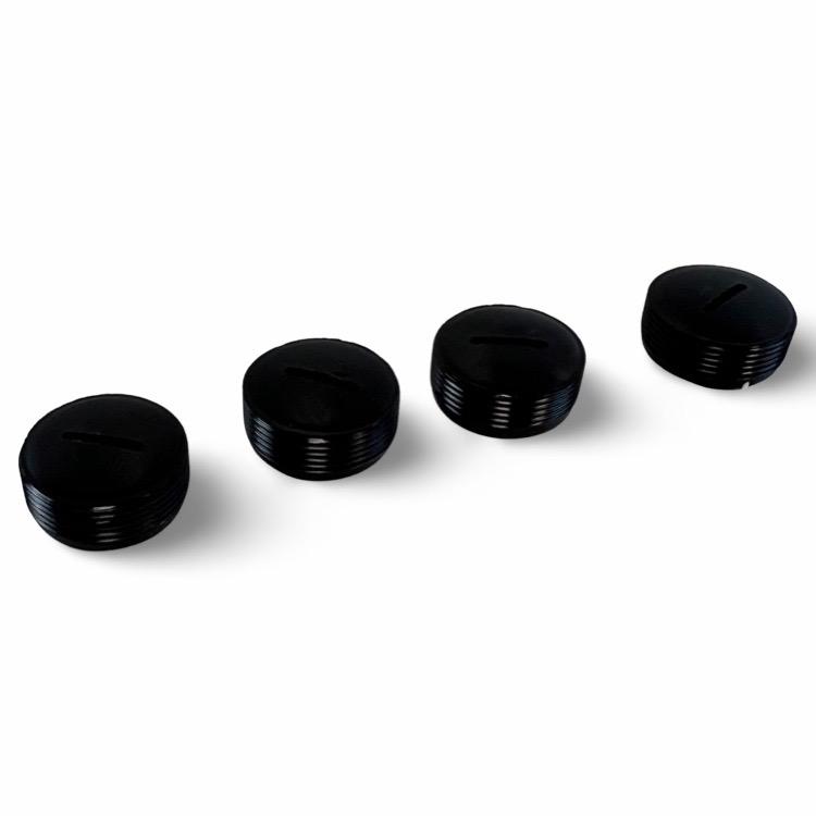  20mm Motor Brush Cover Caps (4 Pack)