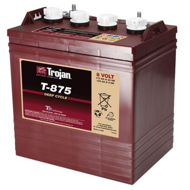 Battery - Trojan 8v 170ah (Wet)