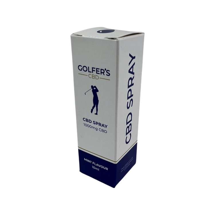 Golfer's CBD 1000mg Atomiser Spray - 10ml