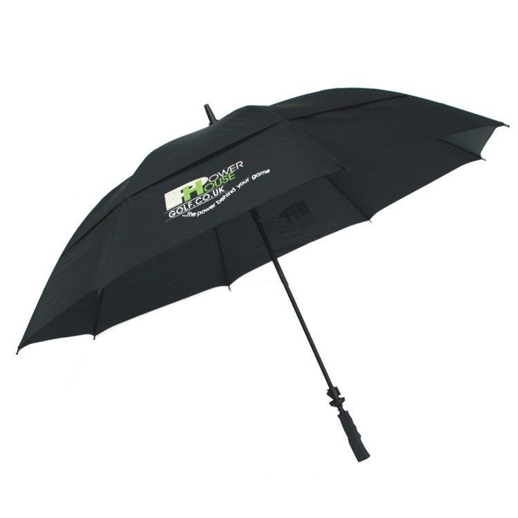 Powerhouse Dual Canopy Auto Golf Umbrella