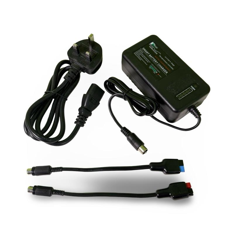 Charger - 12v 4A (16Ah/18Ah/22Ah (Lithium LiFeP04)