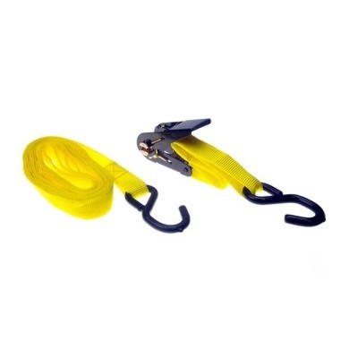Ratchet Strap - Yellow or  Red - 60Kg