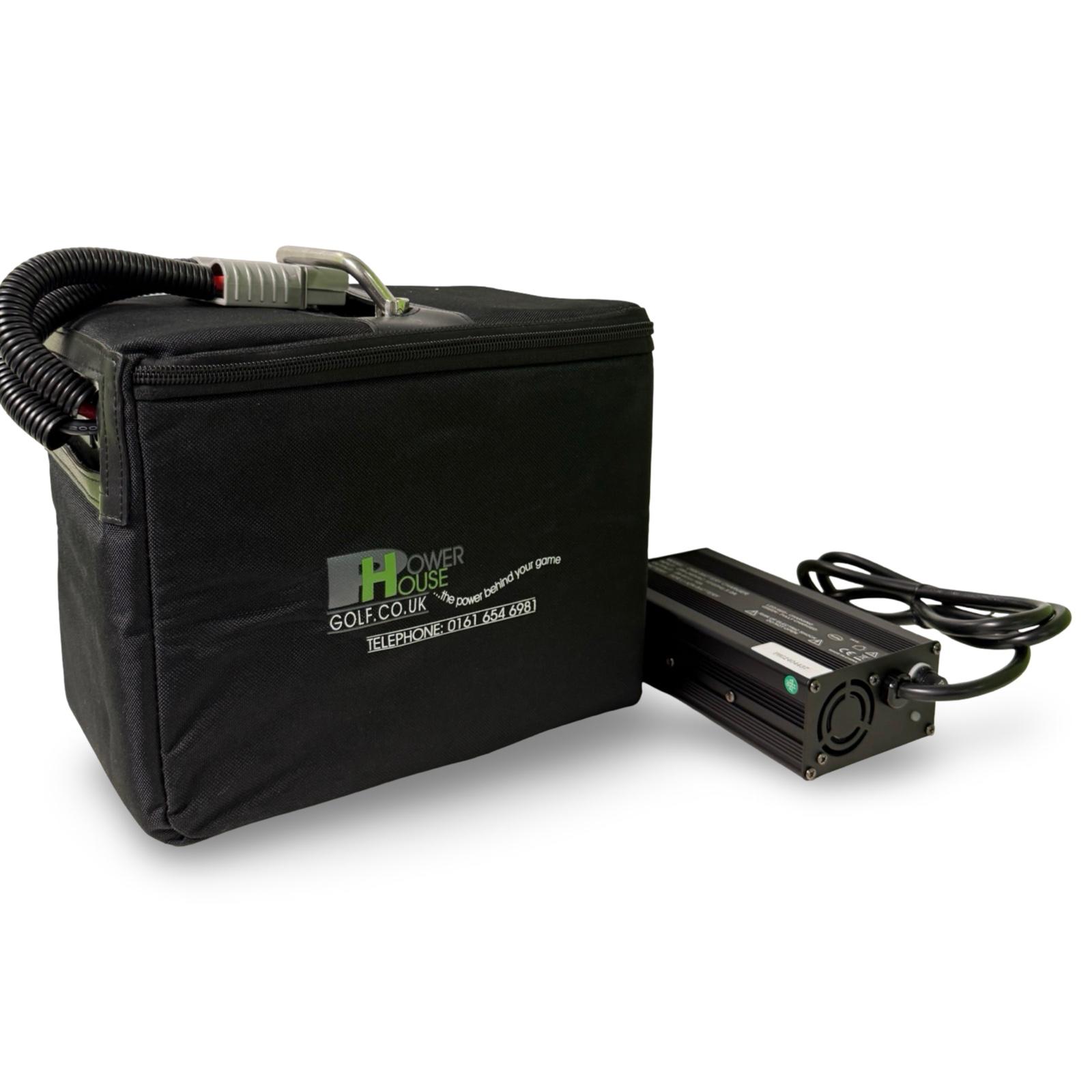 Battery - 24v 50ah Lithium battery inc Charger (27+ hole)